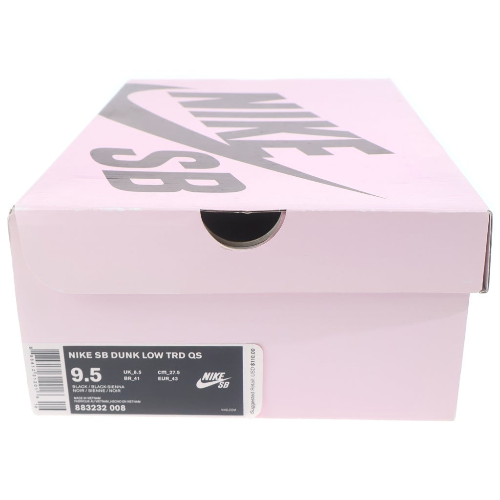 NIKE SB(ナイキエスビー) ×STAPLE DUNK LOW TRD QS BLACK PIGEON ステイプル ダンク ブラックピジョン ローカットスニーカー ブラック US9.5/27.5cm 883232-008