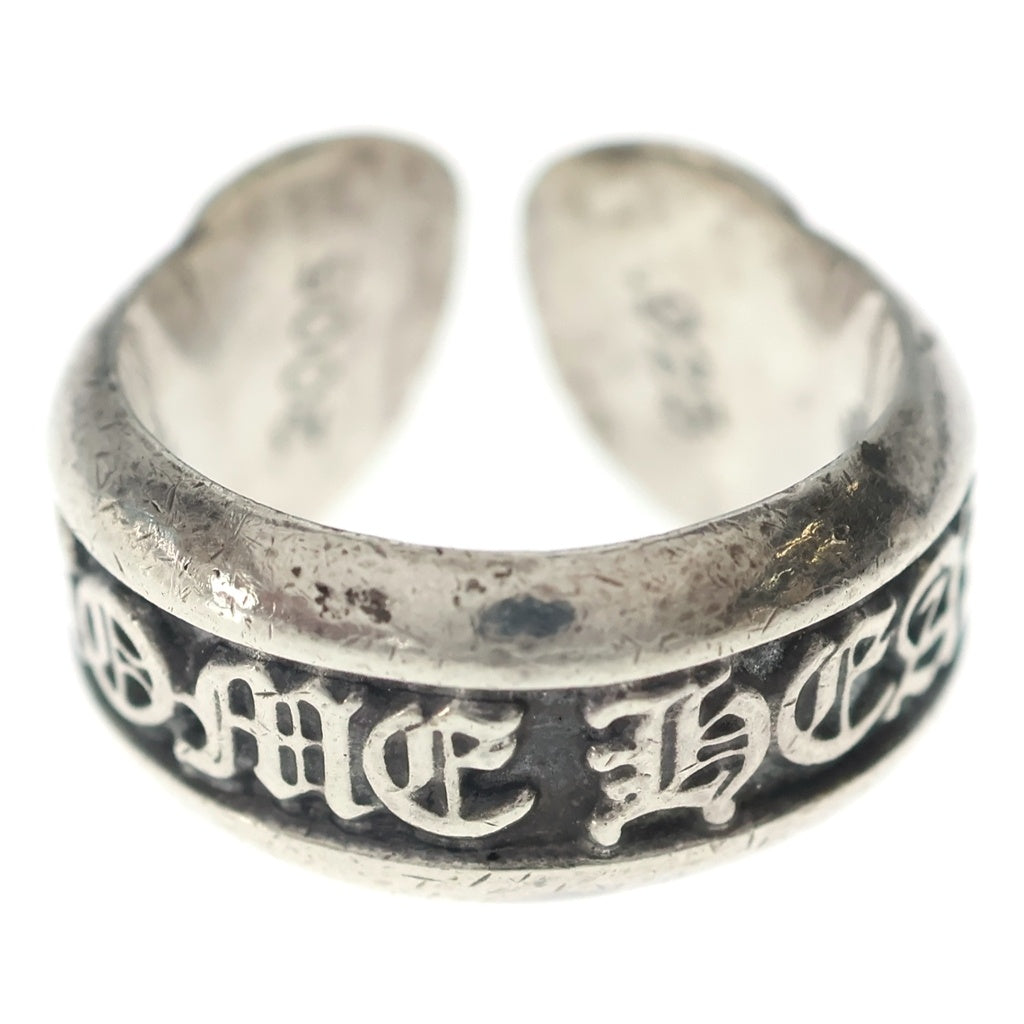 CHROME HEARTS(クロムハーツ) SM SCROLL LABEL スモールスクロールラベル リング シルバー BCA413