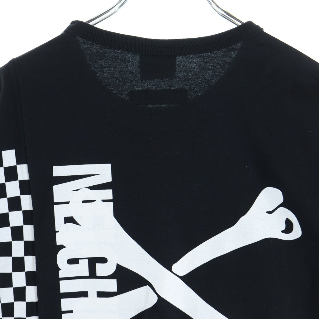 WTAPS(ダブルタップス) 19AW ×NEIGHBORHOOD RIPPER SS TEE ネイバーフッド リッパー クルーネック半袖Tシャツ カットソー ブラック 192ATNHD-CSM01