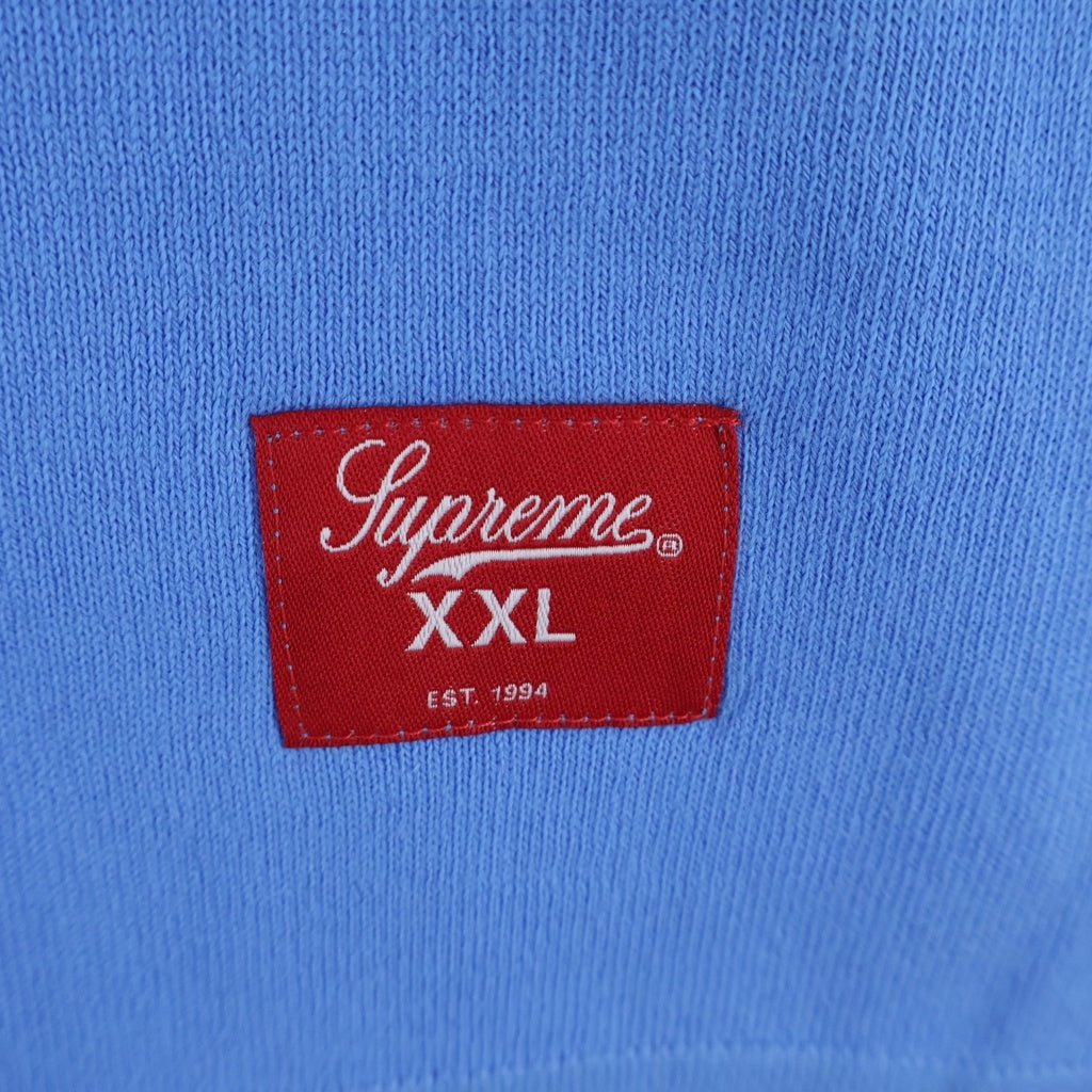 SUPREME(シュプリーム) 24SS 99 L/S Football Top フットボール クルーネック長袖Tシャツ カットソー ブルー