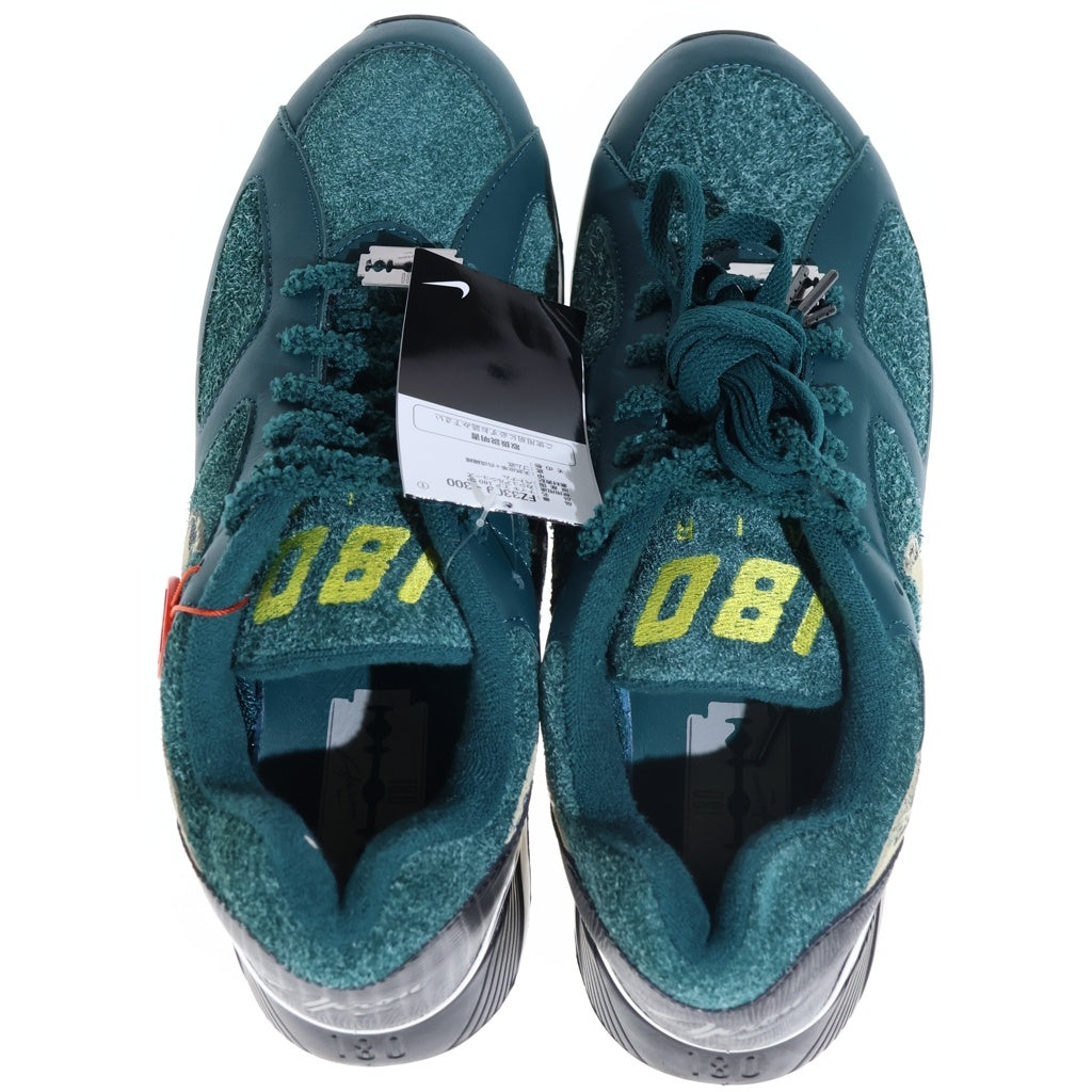 NIKE(ナイキ) ×APRON RECORDS AIR MAX 180 VORTEX エプロンレコーズ エアマックス 180 ボルテックス ローカットスニーカー グリーン US11/29cm FZ3309-300
