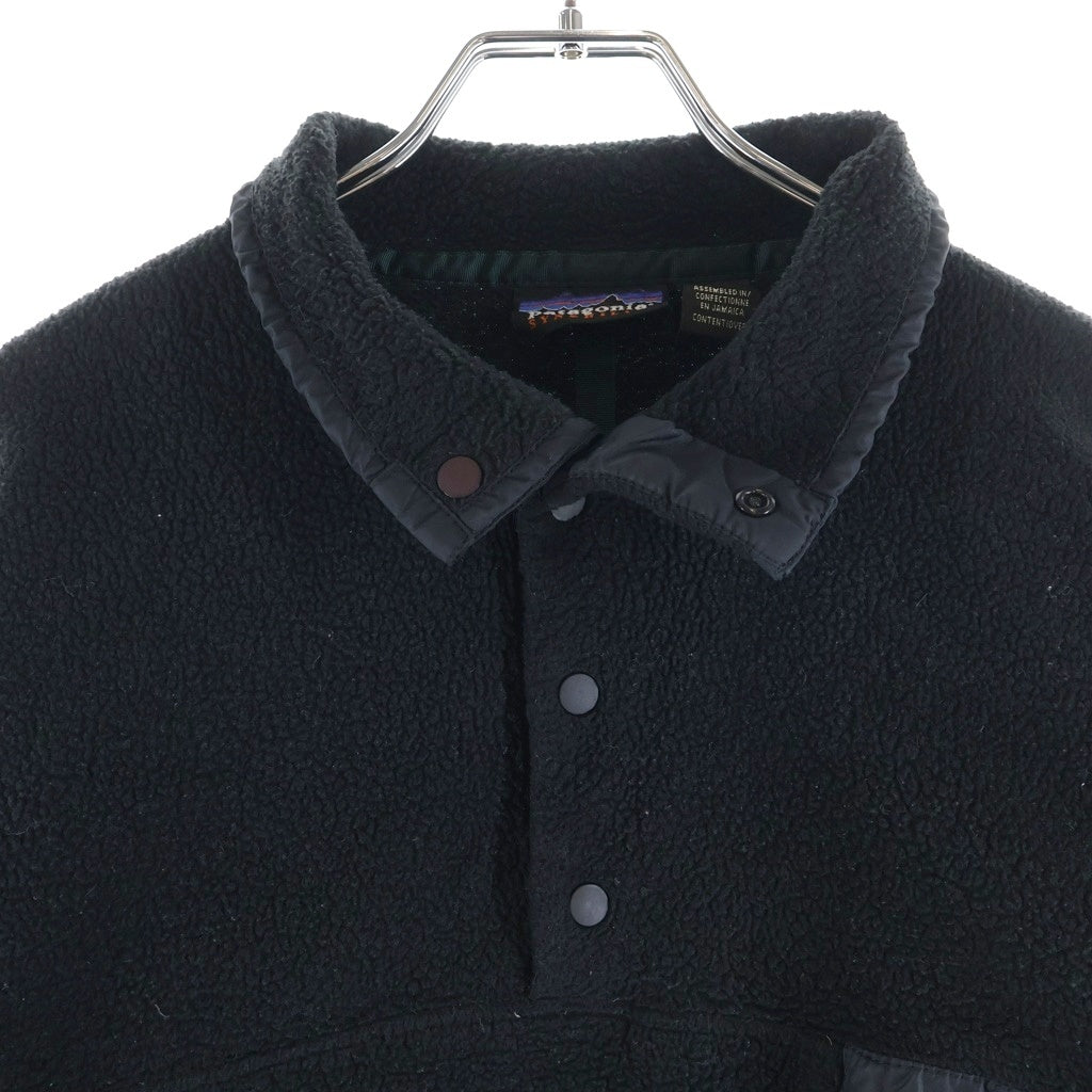 PATAGONIA(パタゴニア) 06AW SYNCHILLA SNAP-T シンチラスナップT ハーフスナップ フリースジャケット ブラック 25450