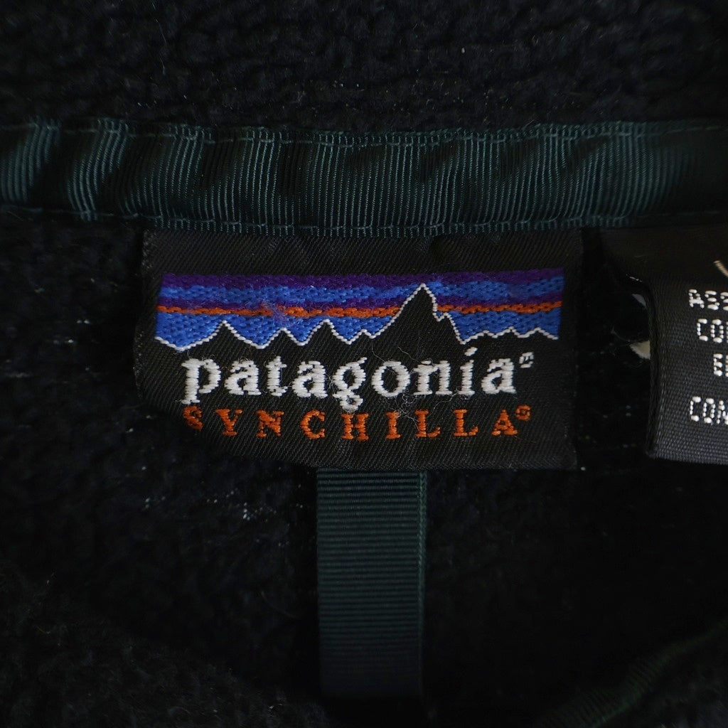 PATAGONIA(パタゴニア) 06AW SYNCHILLA SNAP-T シンチラスナップT ハーフスナップ フリースジャケット ブラック 25450