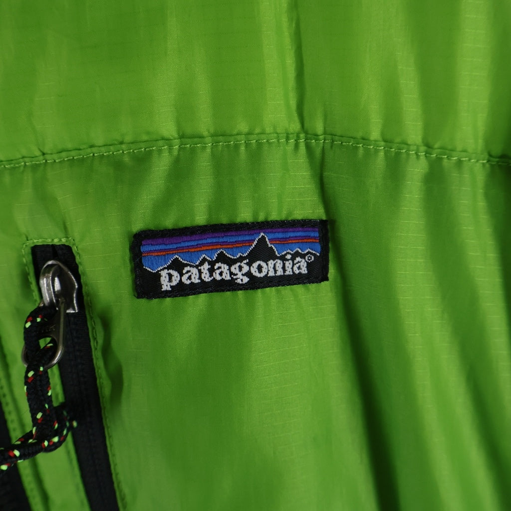 PATAGONIA(パタゴニア) 02AW DAS PARKA LIME GREEN ダスパーカ ジップアップフーデッド中綿ジャケット 月光 グリーン 84097F02