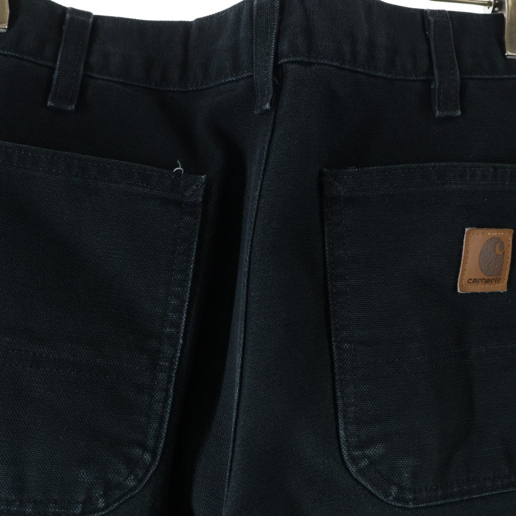 CARHARTT(カーハート) DUCK WORK PANTS ダック地 ワークペインターパンツ ブラック B11-BLK