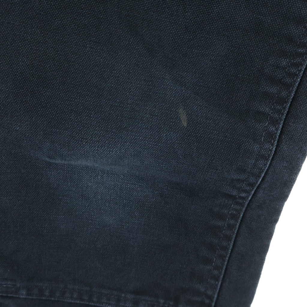 CARHARTT(カーハート) DOUBLE FRONT WORK DUNGAREE ダック地 ダブルニー ワークペインターパンツ ブラック B01-M