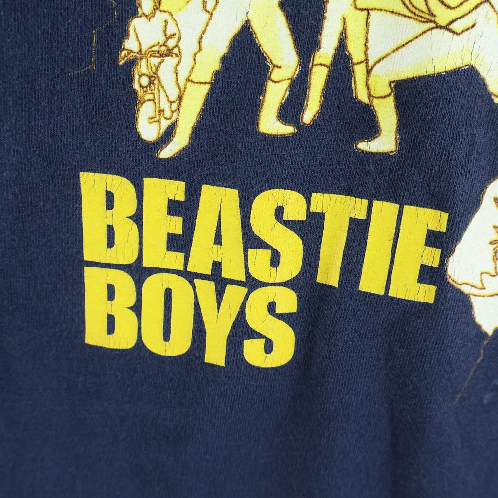 VINTAGE(ヴィンテージ) 90S VINTAGE BEASTY BOYS ALL SPORT ヴィンテージ ビースティーボーイズ フロントプリントTシャツ 半袖クルーネックカットソー ネイビー