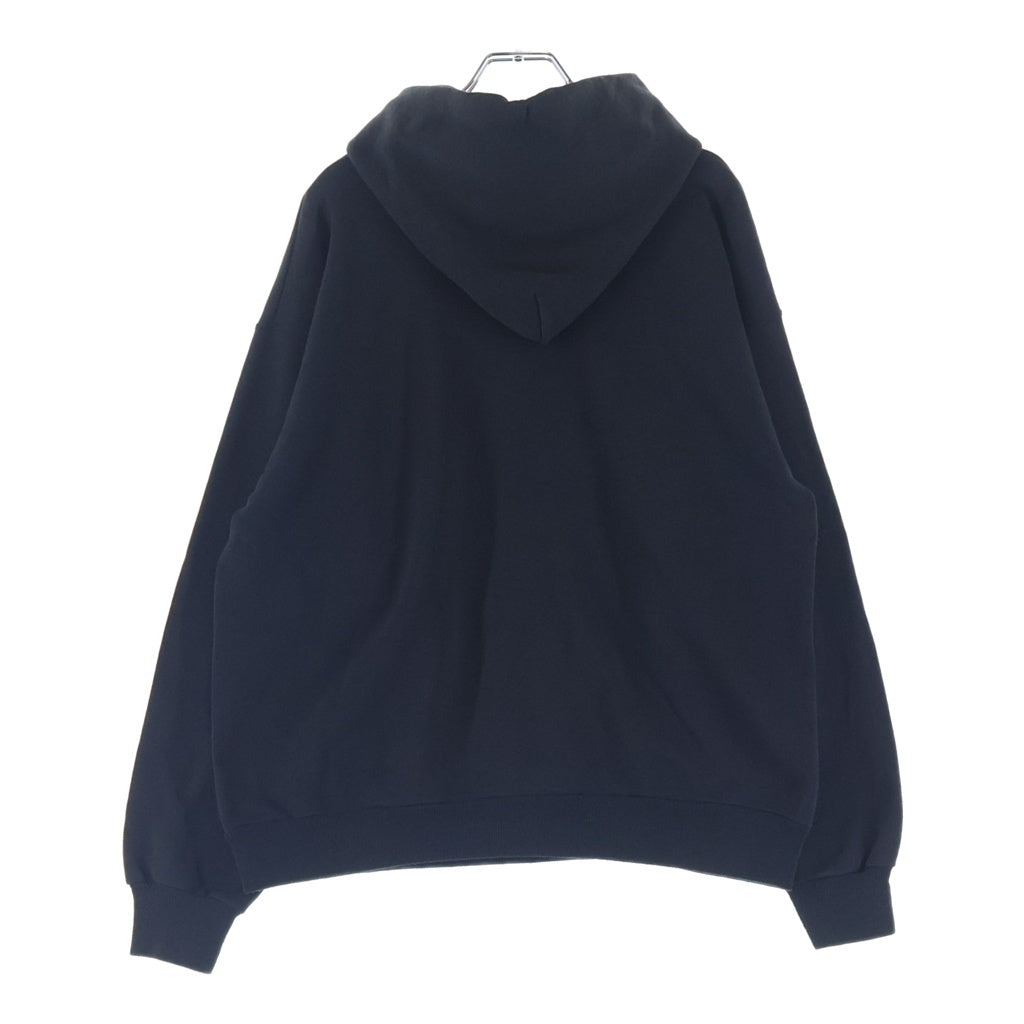 THRASHER(スラッシャー) 90S PULLOVER PARKA HANES ヴィンテージ ひし形ロゴ フロントプリント プルオーバースウェットパーカー フーディー ブラック