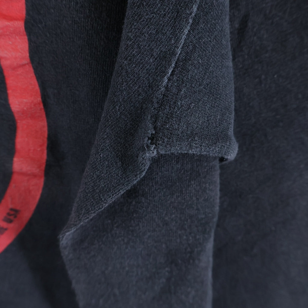 VINTAGE(ヴィンテージ) 00S VINTAGE SPIT FIRE L/S TEE ヴィンテージ スピットファイア フロントロゴプリントTシャツ 長袖クルーネックカットソー ブラック