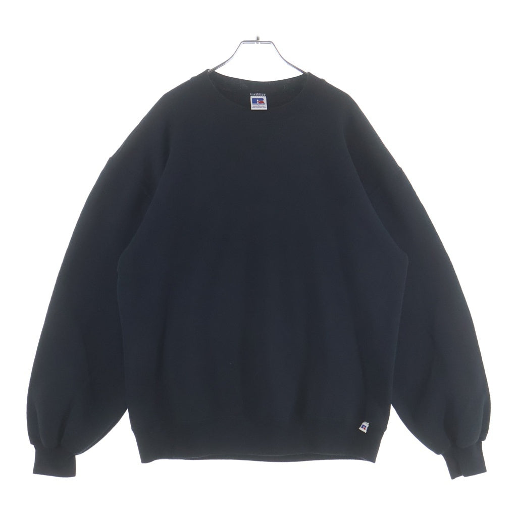 RUSSELL ATHLETIC(ラッセルアスレチック) 90S VINTAGE DREWNECK SWEATSHIRT ヴィンテージ USA製 クルーネックスウェットトレーナー ブラック