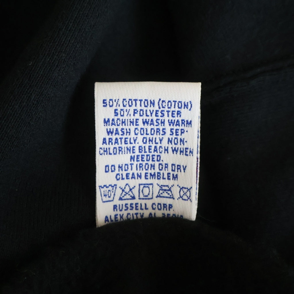 RUSSELL ATHLETIC(ラッセルアスレチック) 90S VINTAGE DREWNECK SWEATSHIRT ヴィンテージ USA製 クルーネックスウェットトレーナー ブラック