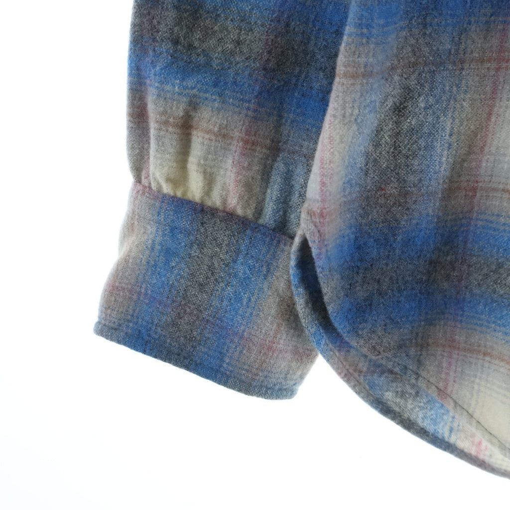 PENDLETON(ペンドルトン) 70S VINTAGE HIGH GRADE WESTERN WEAR ヴィンテージ ハイグレードウエスタンウェア チェック 長袖シャツ グレー