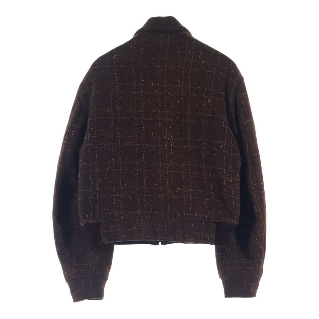 VINTAGE(ヴィンテージ) 50-60S VINTAGE KING-O-WEAR ヴィンテージ キングオーウェア CROWNジップ ネップジャケット ブラウン