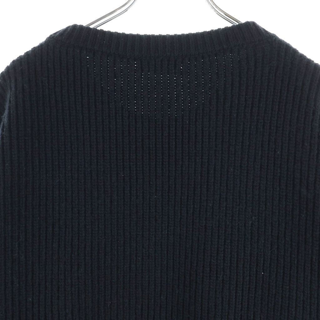 CELINE(セリーヌ) ロゴエンブロイダリー オーバーサイズニット セーター ブラック 2A19R423P
