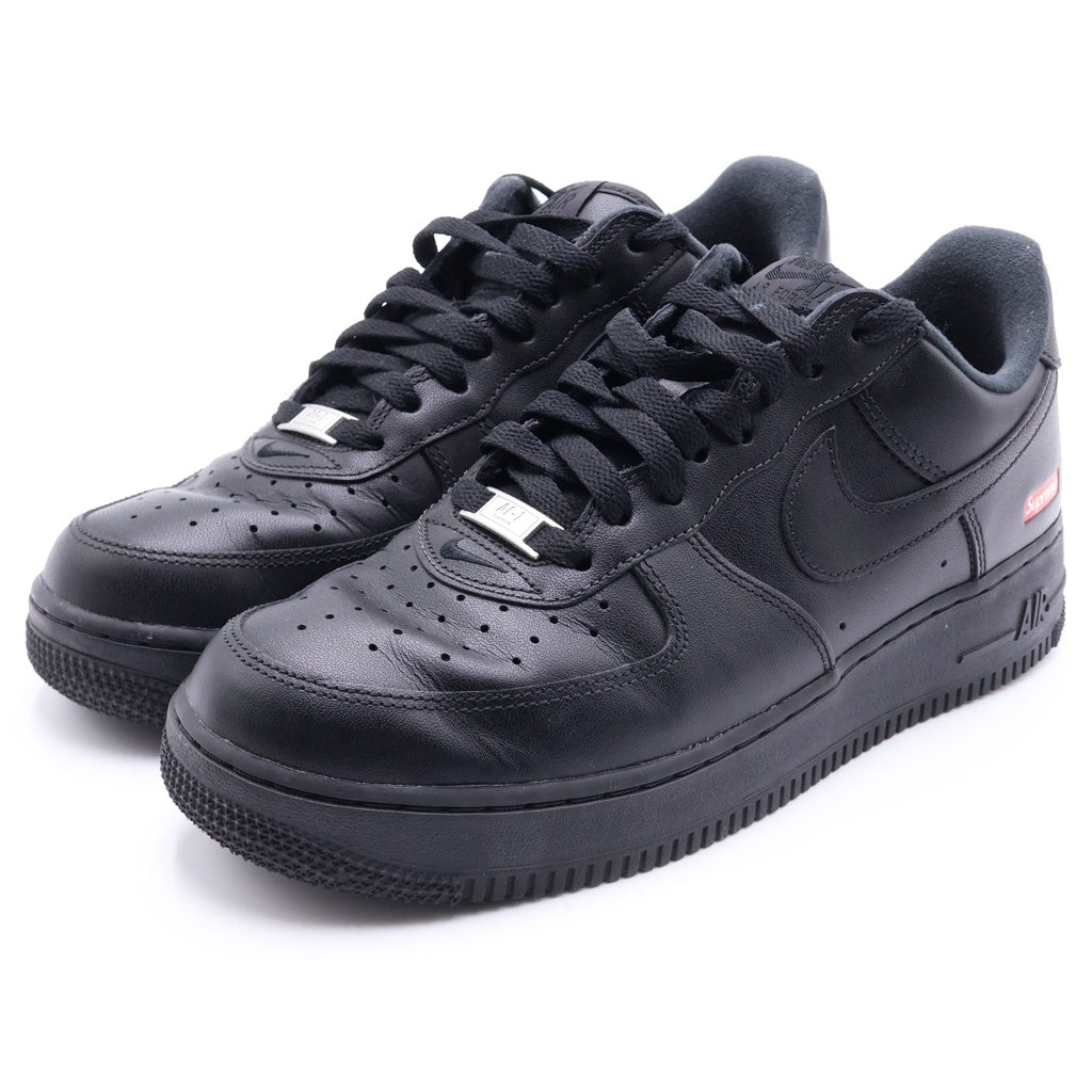 NIKE(ナイキ) ×SUPREME AIR FORCE1 LOW シュプリーム エアフォース1 ローカットスニーカー ブラック US9/27cm CU9225-001