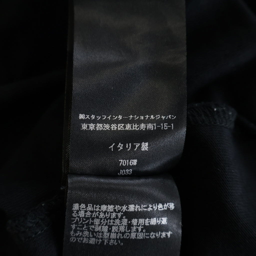 AMIRI(アミリ) MA CORE LOGO TEE ロゴプリント クルーネック半袖Tシャツ カットソー ブラック SRAMJYTE1074SMRBC09