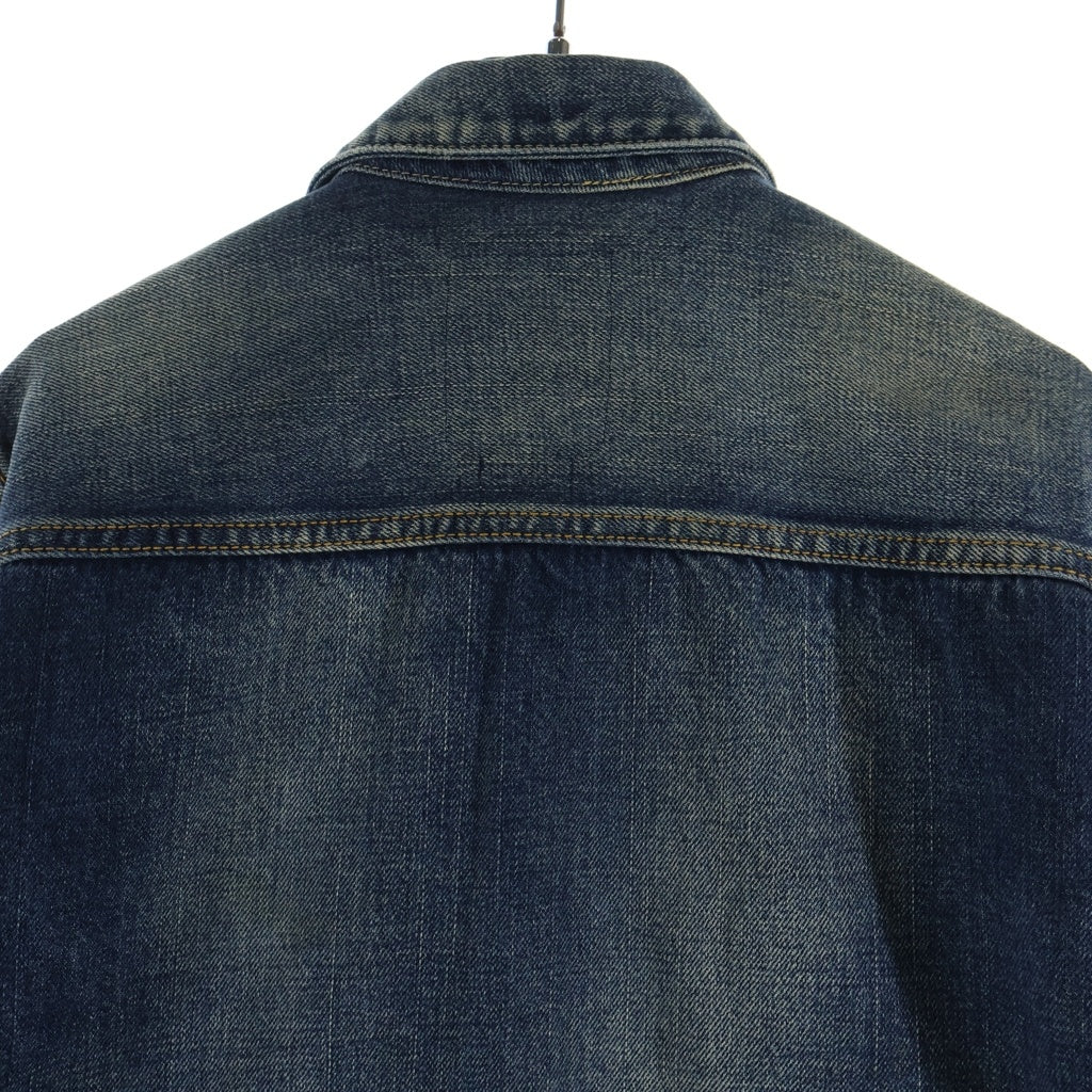 VISVIM(ヴィスヴィム) 11AW SOCIAL SCULPTURE 101 JKT ソーシャルスカルプチャー パイソンパッチ デニムトラッカージャケット インディゴ VS0001827