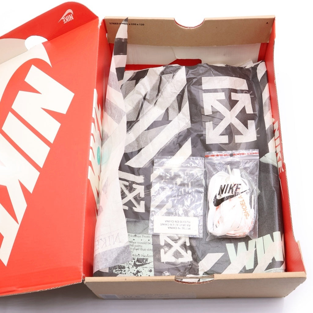 NIKE(ナイキ) ×OFF-WHITE THE 10 AIR MAX 90 オフホワイト ザテン エアマックス90 ローカットスニーカー ブラック US10.5/28.5cm AA7293-001