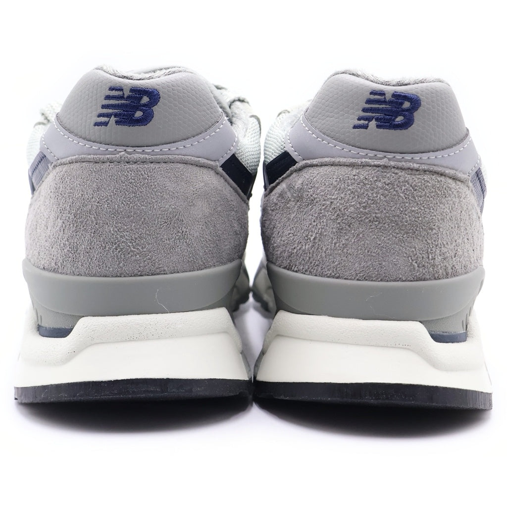New Balance(ニューバランス) ×WTAPS U998WT ダブルタップス スエード ローカットスニーカー グレー US12/30cm 242NBNBD-FW01S