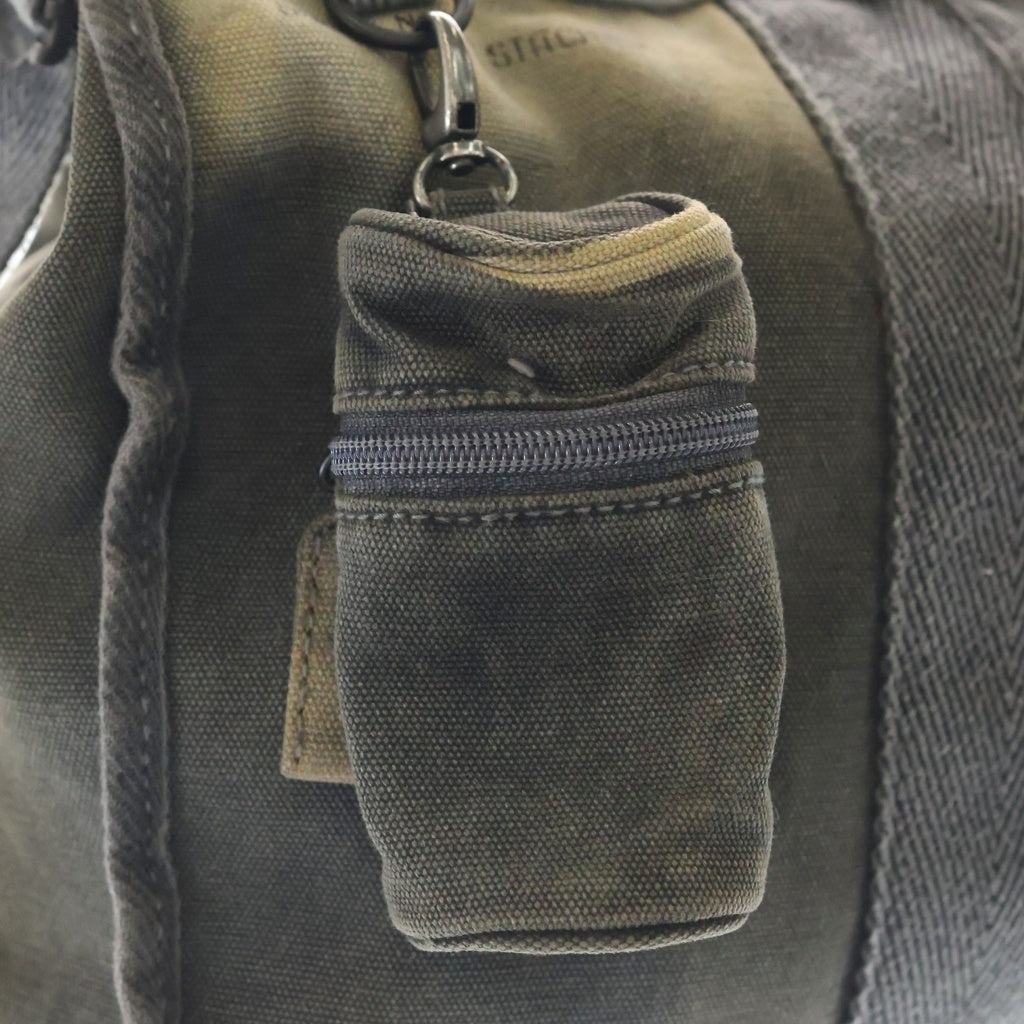 DIESEL(ディーゼル) ステンシル ドッキング ヴィンテージ加工 デニムトートバッグ ハンドバッグ グレー