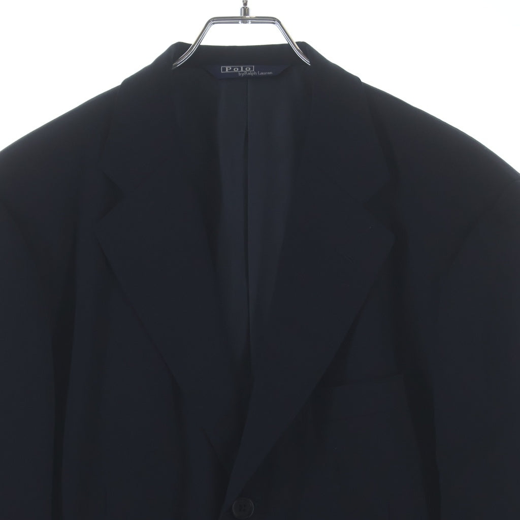 POLO RALPH LAUREN(ポロラルフローレン) ウール 3B シングルテーラードジャケット ネイビー