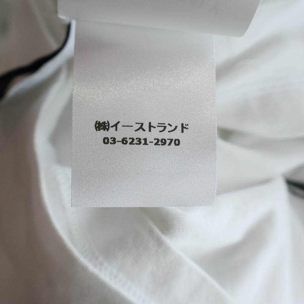 OFF-WHITE(オフホワイト) 23SS Scribble Diag Over S/S スクリブル ダイアゴナル オーバー クルーネック半袖Tシャツ カットソー ホワイト OMAA038S23JER007