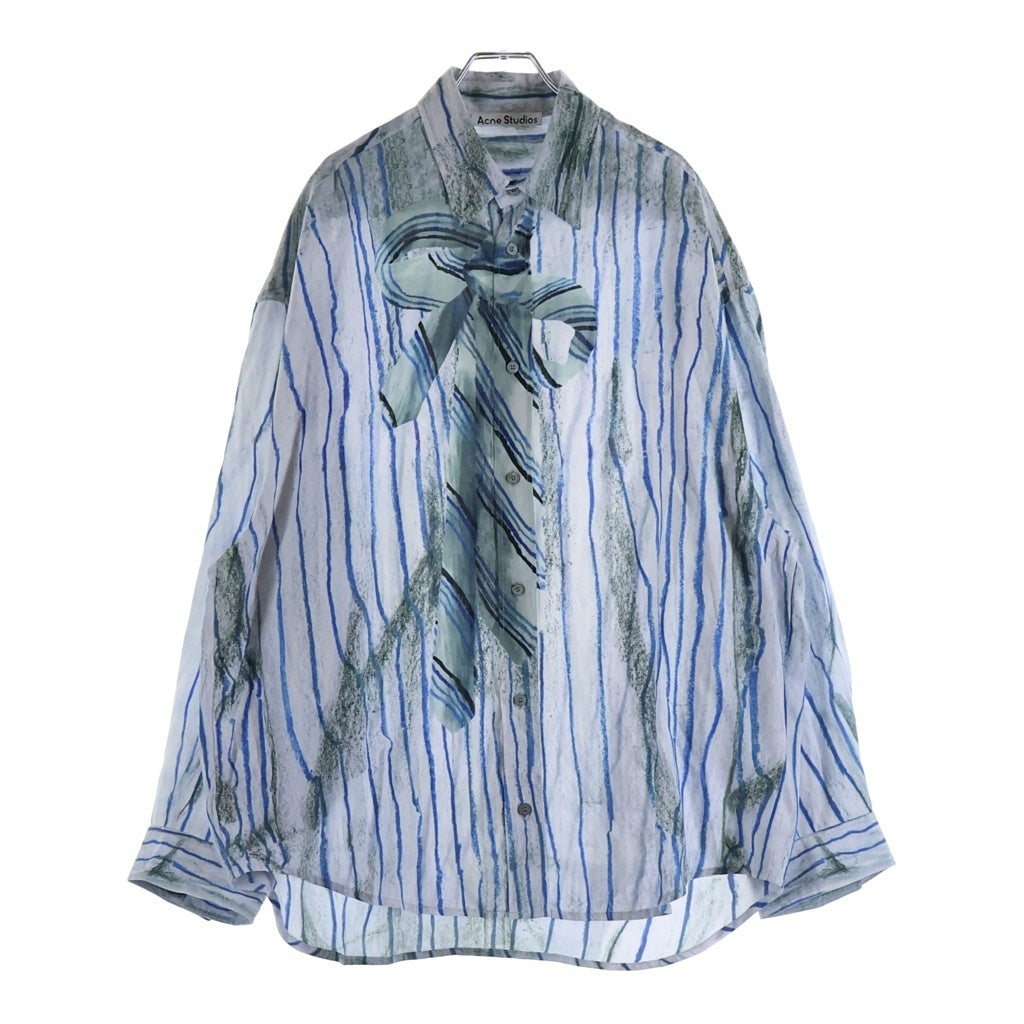 Acne Studios(アクネ ストゥディオズ) 25SS BUTTON UP SHIRT ボタン