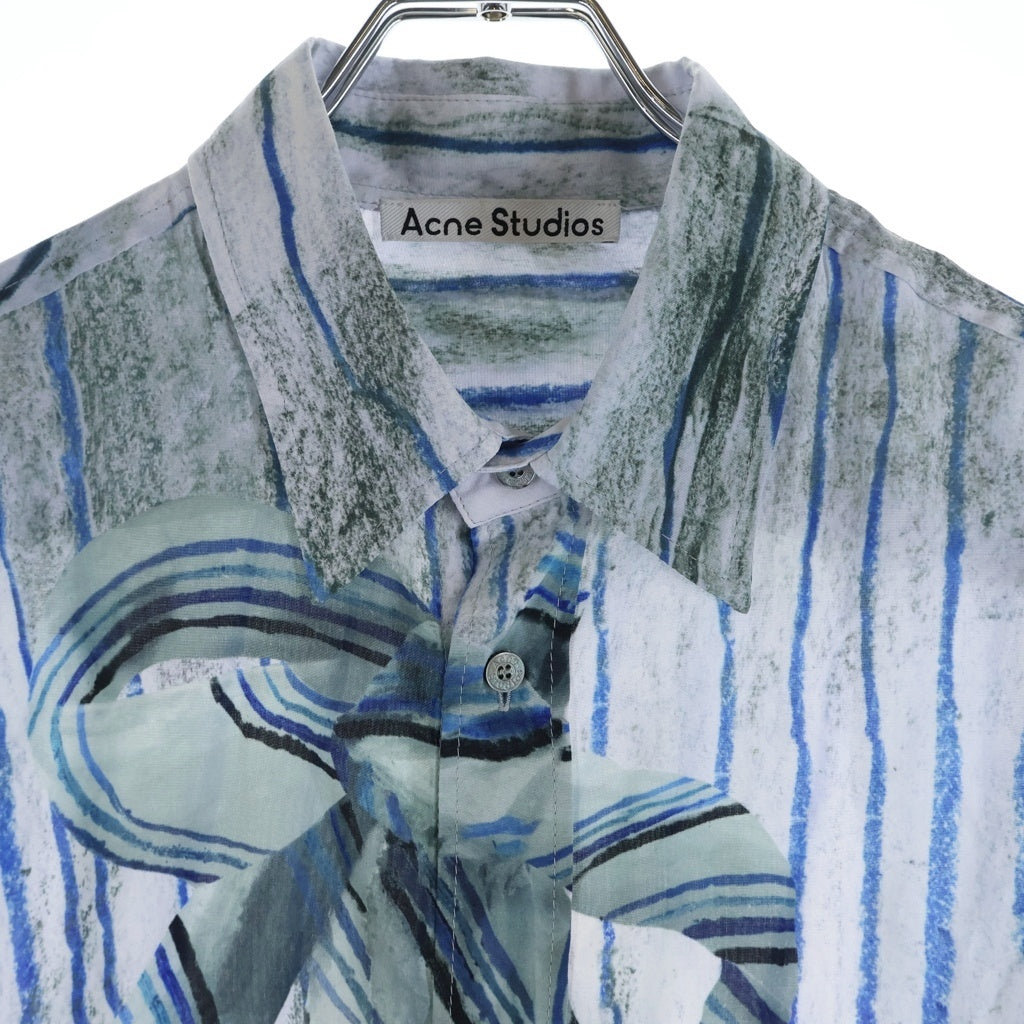 Acne Studios(アクネ ストゥディオズ) 25SS BUTTON UP SHIRT ボタン