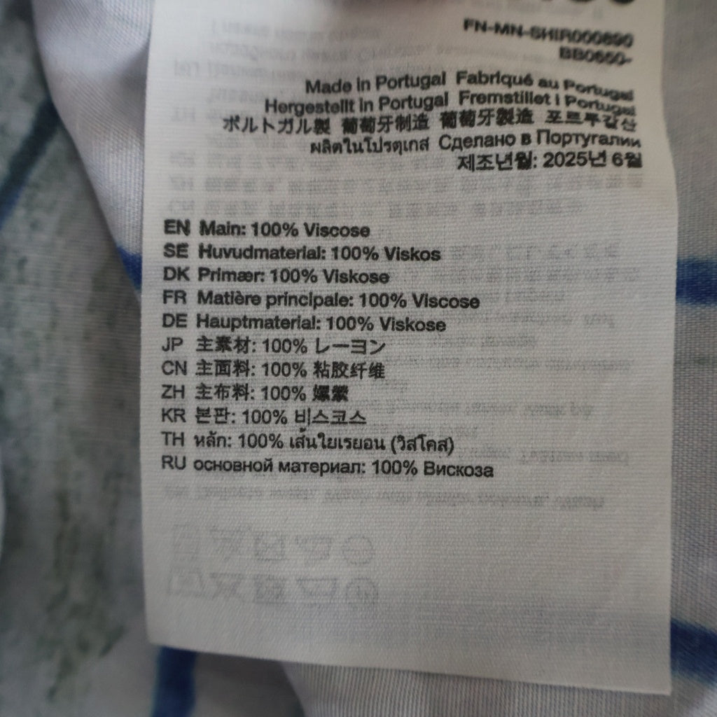 Acne Studios(アクネ ストゥディオズ) 25SS BUTTON UP SHIRT ボタン