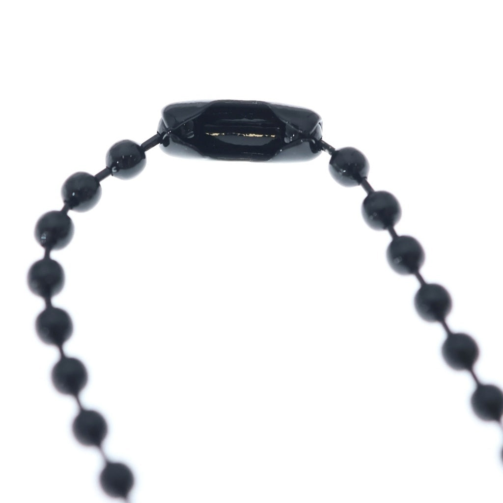 CHROME HEARTS(クロムハーツ) RUBBER CH CRS SML スモールCHクロス ラバーネックレス シリコン ブラック BCA306