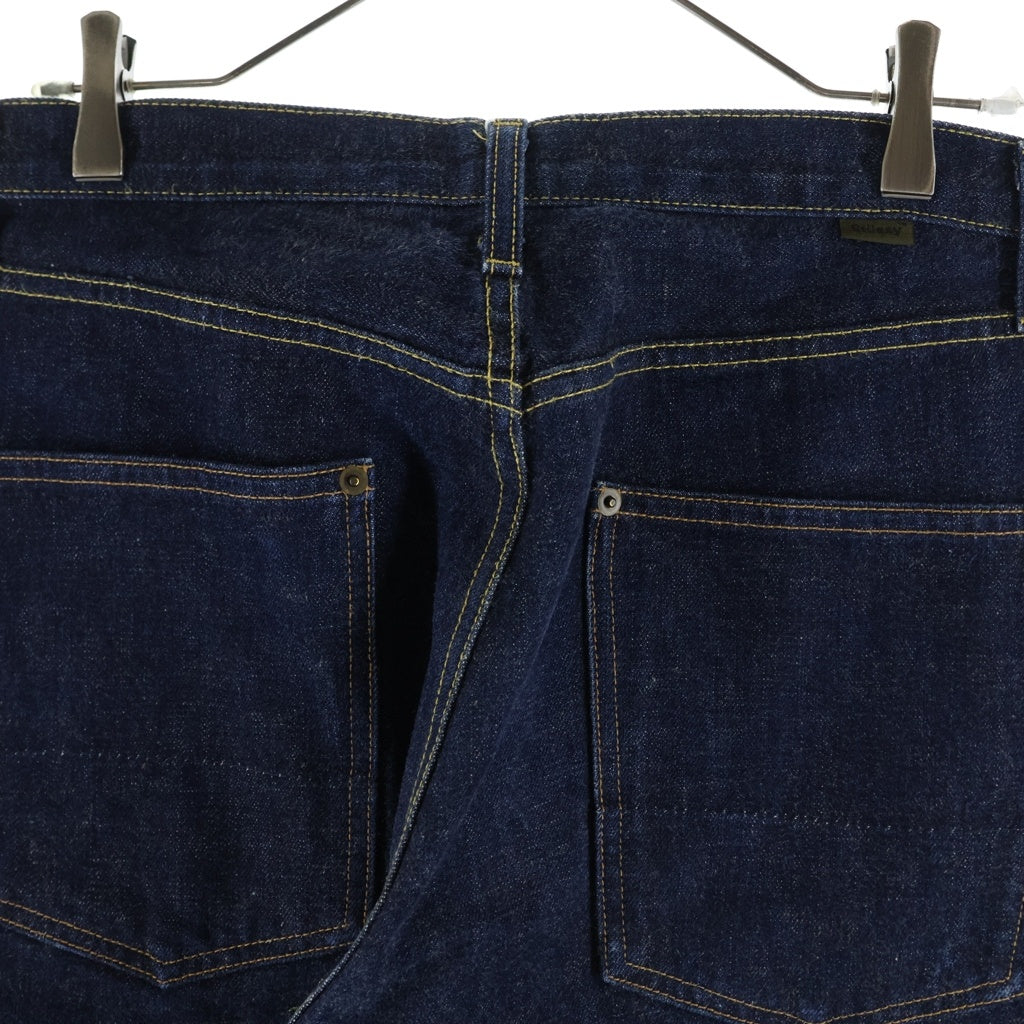 STUSSY(ステューシー) 90-00S VINTAGE MADE IN USA OLD DENIM PANTS ヴィンテージ USA製 紺タグ ボタンフライ ストレートデニムパンツ インディゴ