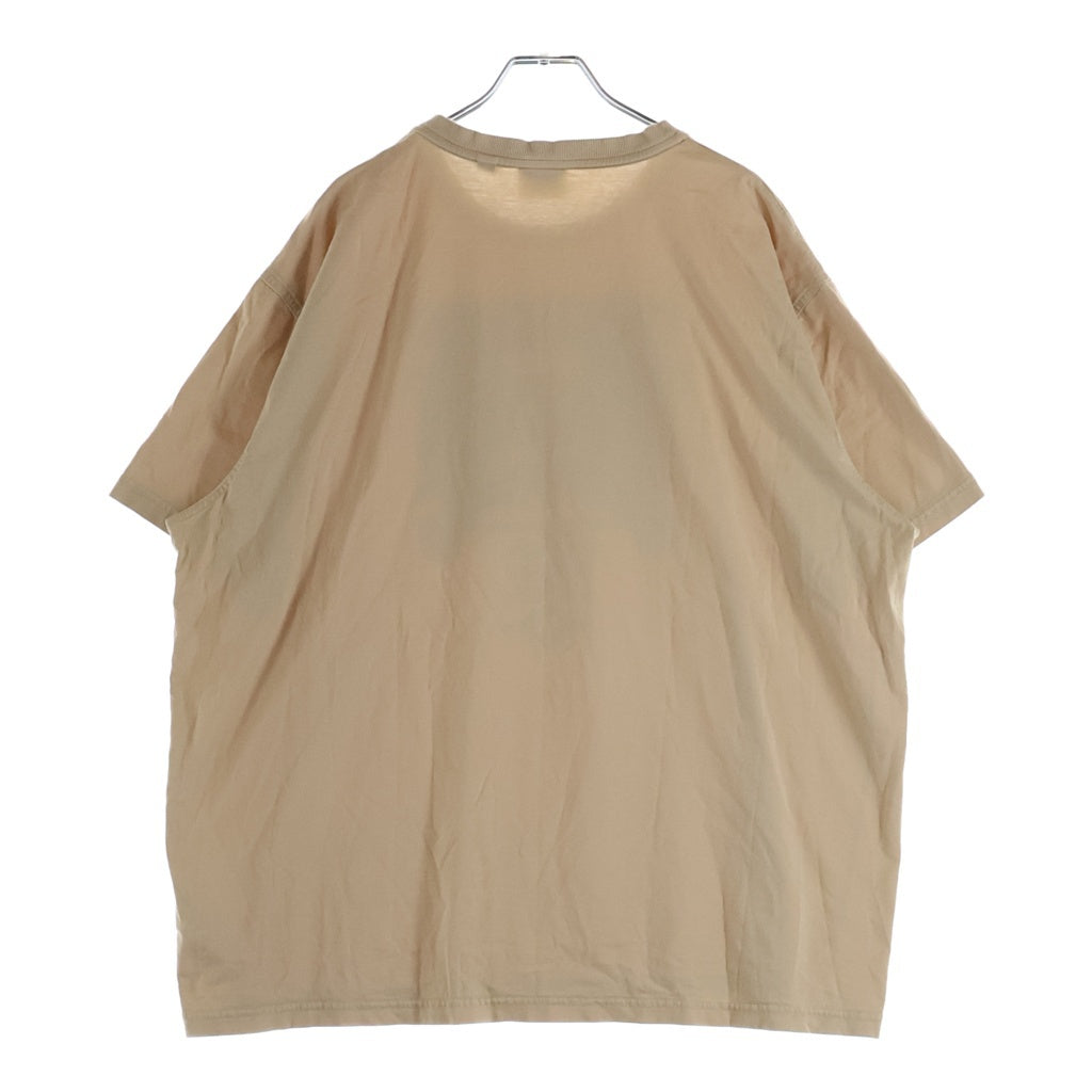 BURBERRY(バーバリー) 22SS ロゴモチーフプリント クルーネック半袖Tシャツカットソー ベージュ 8051401