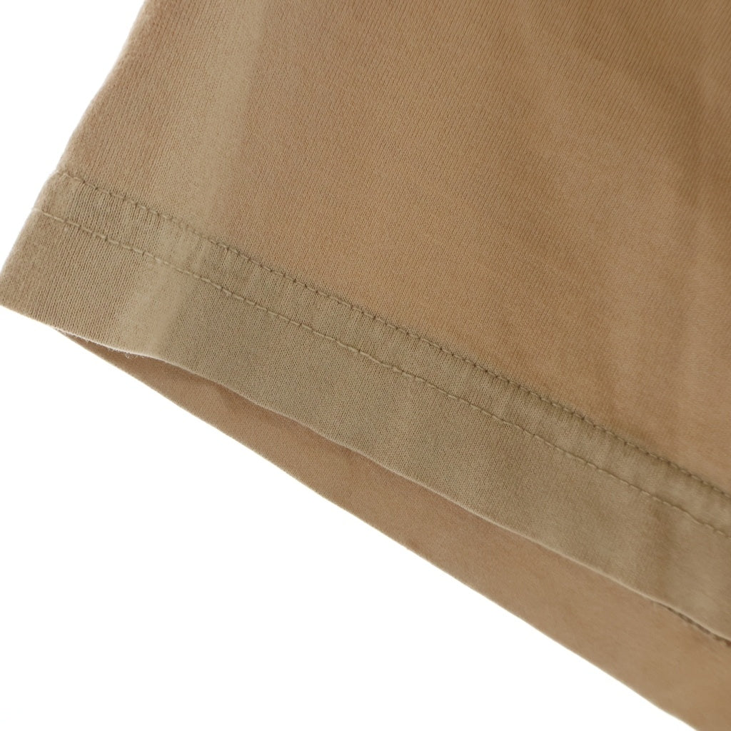 BURBERRY(バーバリー) 22SS ロゴモチーフプリント クルーネック半袖Tシャツカットソー ベージュ 8051401