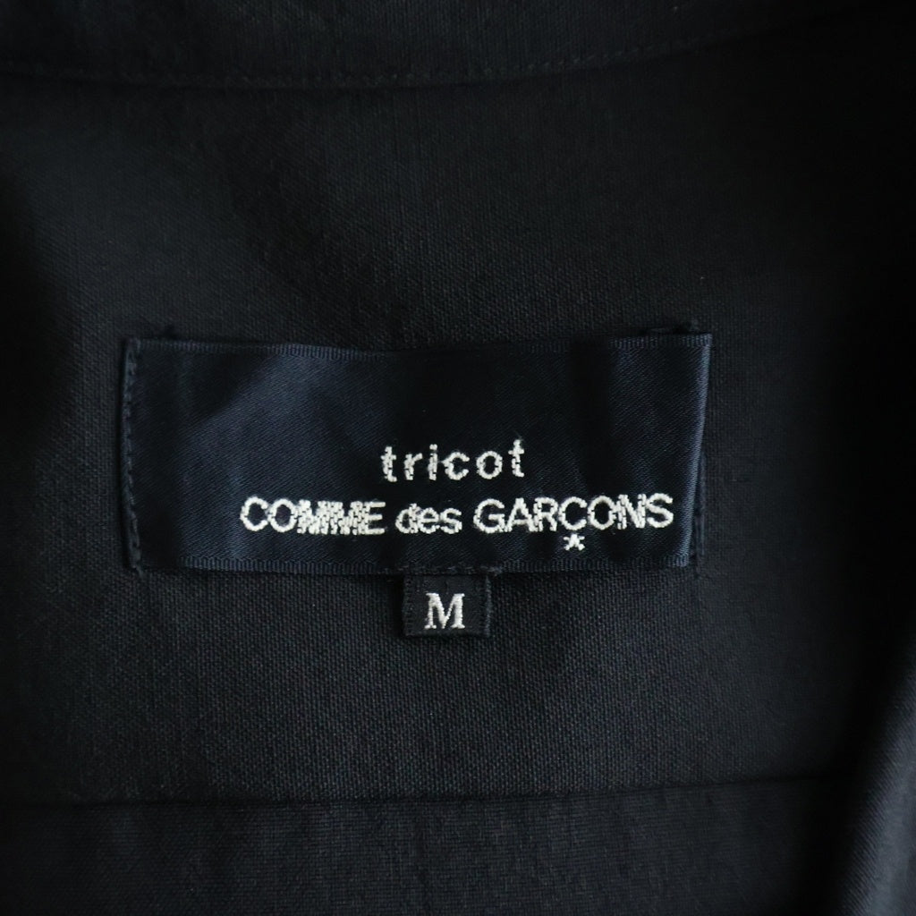 tricot COMME des GARCONS(トリコ コム デ ギャルソン) 99AW AD1999 ウールワンピース レディース ブラック TO-07003M
