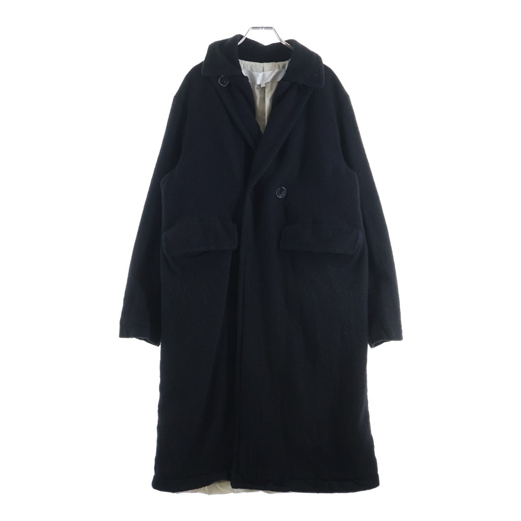TAO COMME des GARCONS(タオコムデギャルソン) 23AW AD2023 DOUBLE LONG WOOL COAT ダブル ロング ウール コート ブラック TL-C013 レディース
