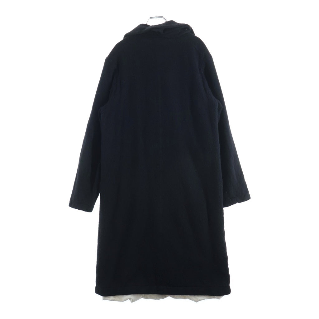 TAO COMME des GARCONS(タオコムデギャルソン) 23AW AD2023 DOUBLE LONG WOOL COAT ダブル ロング ウール コート ブラック TL-C013 レディース