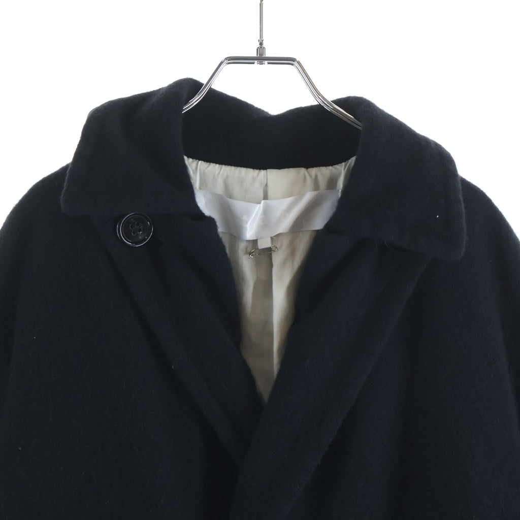 TAO COMME des GARCONS(タオコムデギャルソン) 23AW AD2023 DOUBLE LONG WOOL COAT ダブル ロング ウール コート ブラック TL-C013 レディース