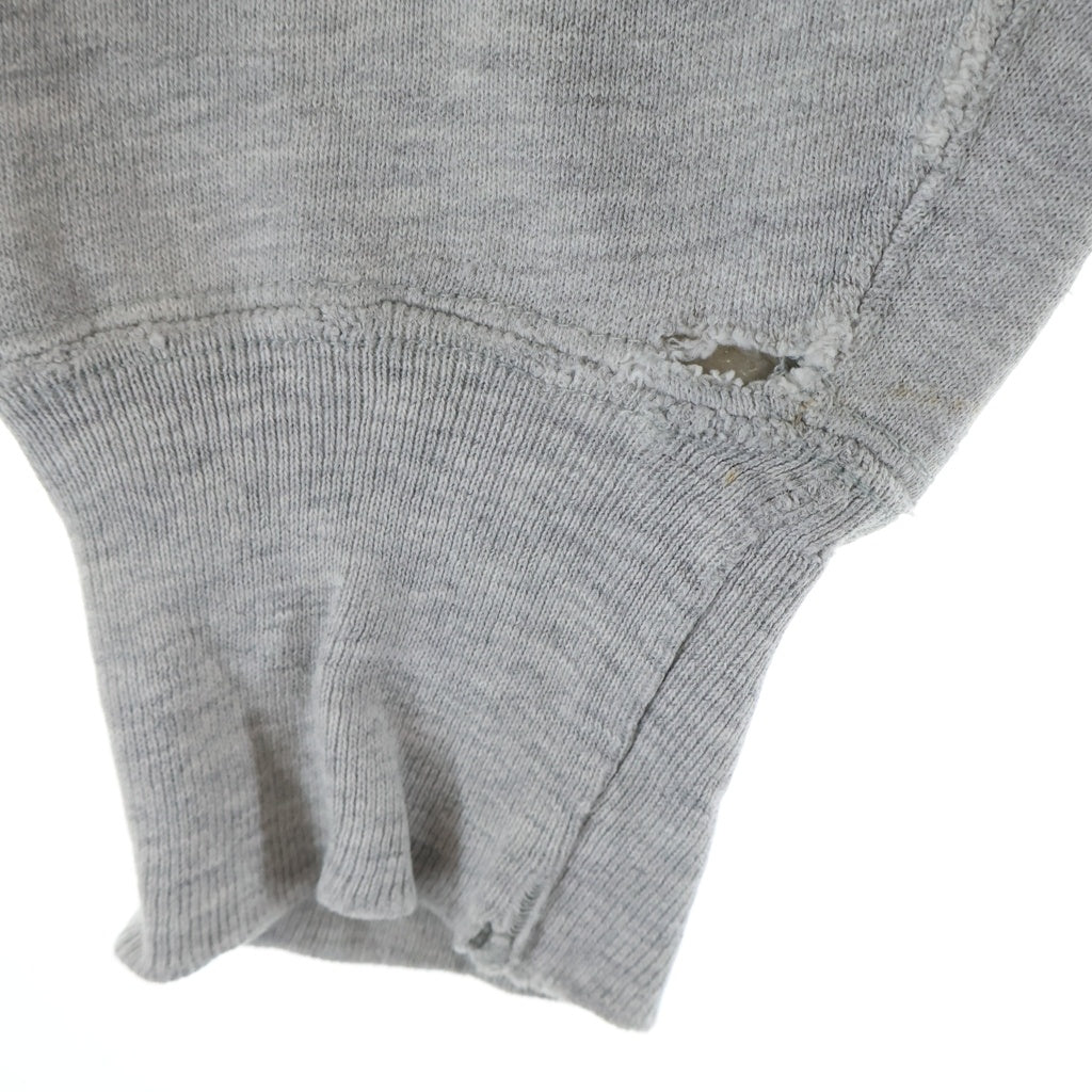 CHAMPION(チャンピオン) 80s VINTAGE REVERSE WEAVE MILLERS VILLE UNIVERSITY ミラーズヴィル ユニバーシティ フロントプリント フーディ パーカー トリコタグ 2段プリント グレー