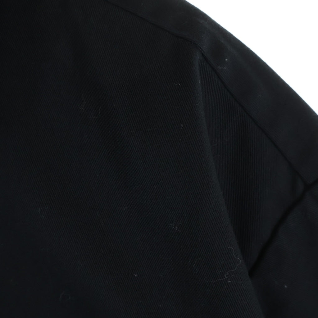 SUPREME(シュプリーム) 21SS Dog S/S Work Shirt ドッグ バックフェルトデザイン 半袖ワークシャツ ブラック