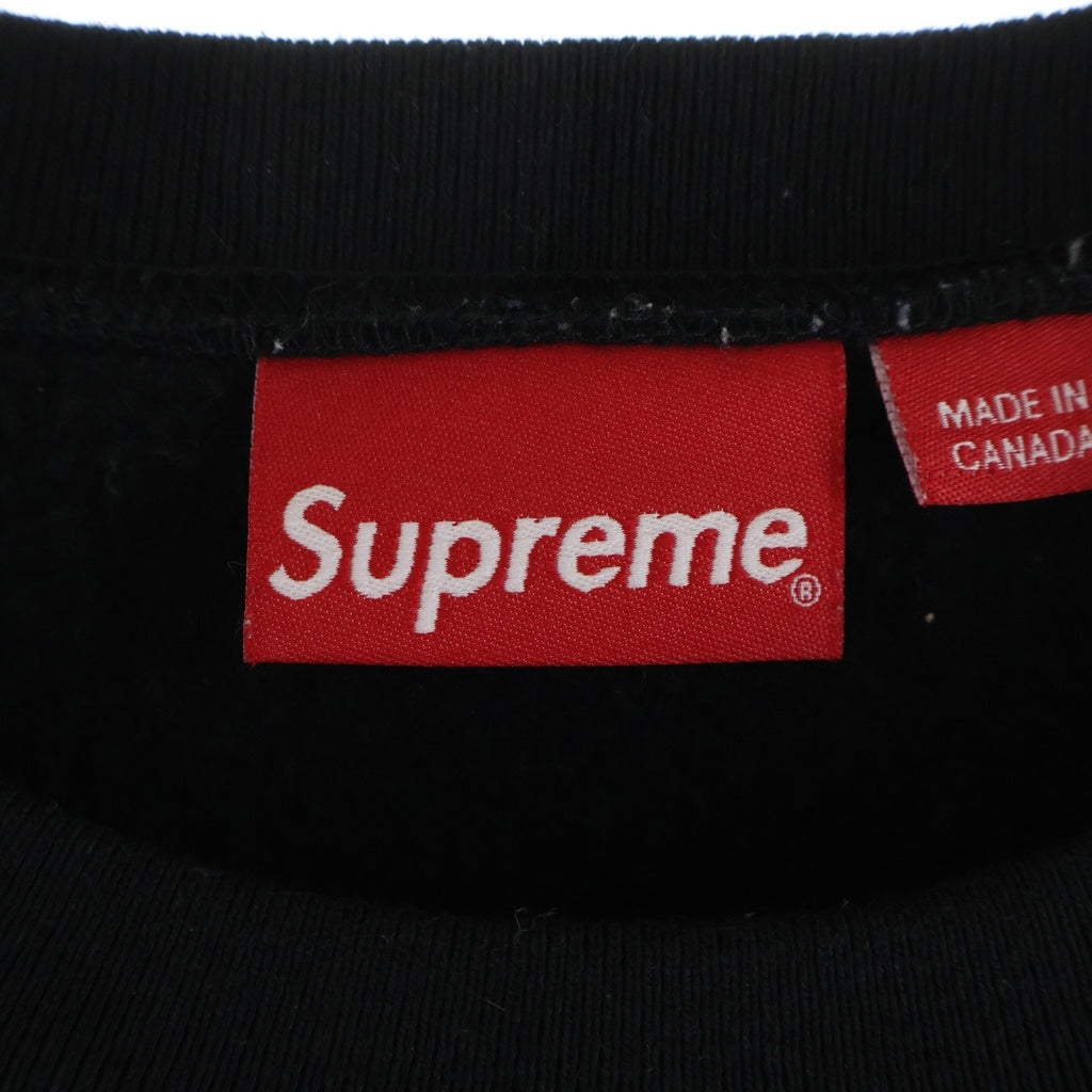 SUPREME(シュプリーム) 22AW Box Logo Crewneck ボックスロゴ クルーネック スウェットトレーナー ブラック