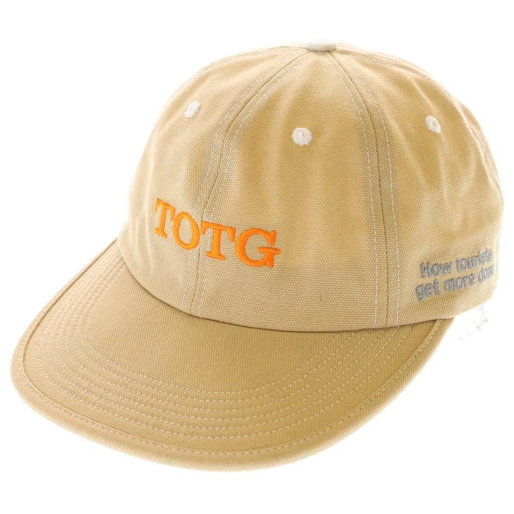NO BRAND(ノーブランド) MIN-NANO ミンナノ TOTG TOUR NOVELTY CAP ツアーノベルティ ロゴエンブロイダリー キャップ 帽子 ブラウン