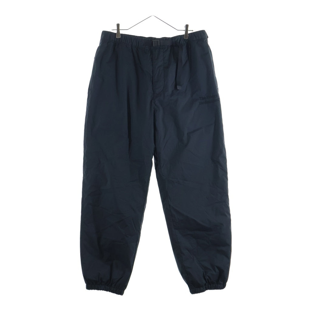 The Ennoy Professional(エンノイプロフェッショナル) 24AW Padded Pants パデッド ナイロン トラックパンツ ブラック AW24BRENPT05LP