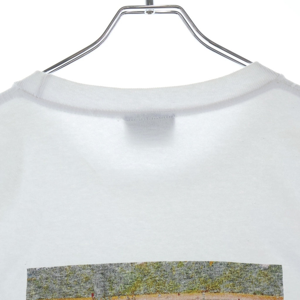 Creek Angler's Device(クリーク アングラーズ デバイス) VISTA POINT ヴィスタポイント フォトプリント クルーネック半袖Tシャツ カットソー ホワイト