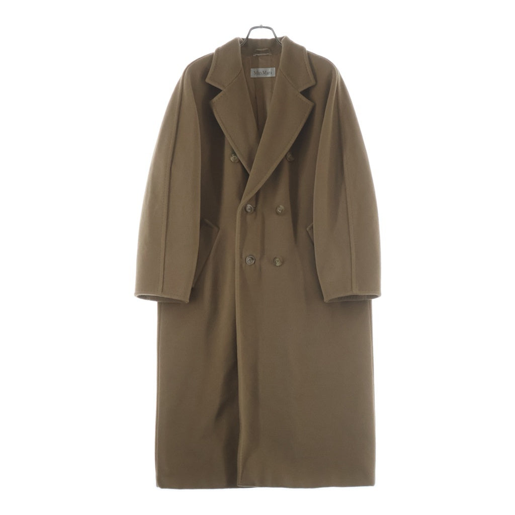 Max Mara(マックスマーラ) 101801 ウール ダブルブレスト アイコン トレンチコート レディース ブラウン