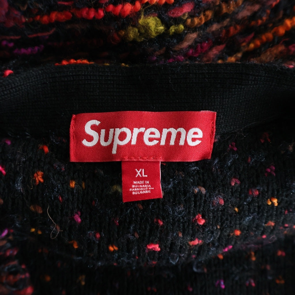 SUPREME(シュプリーム) 25AW Textured Cardigan テクスチャード ニットカーディガン セーター レッド
