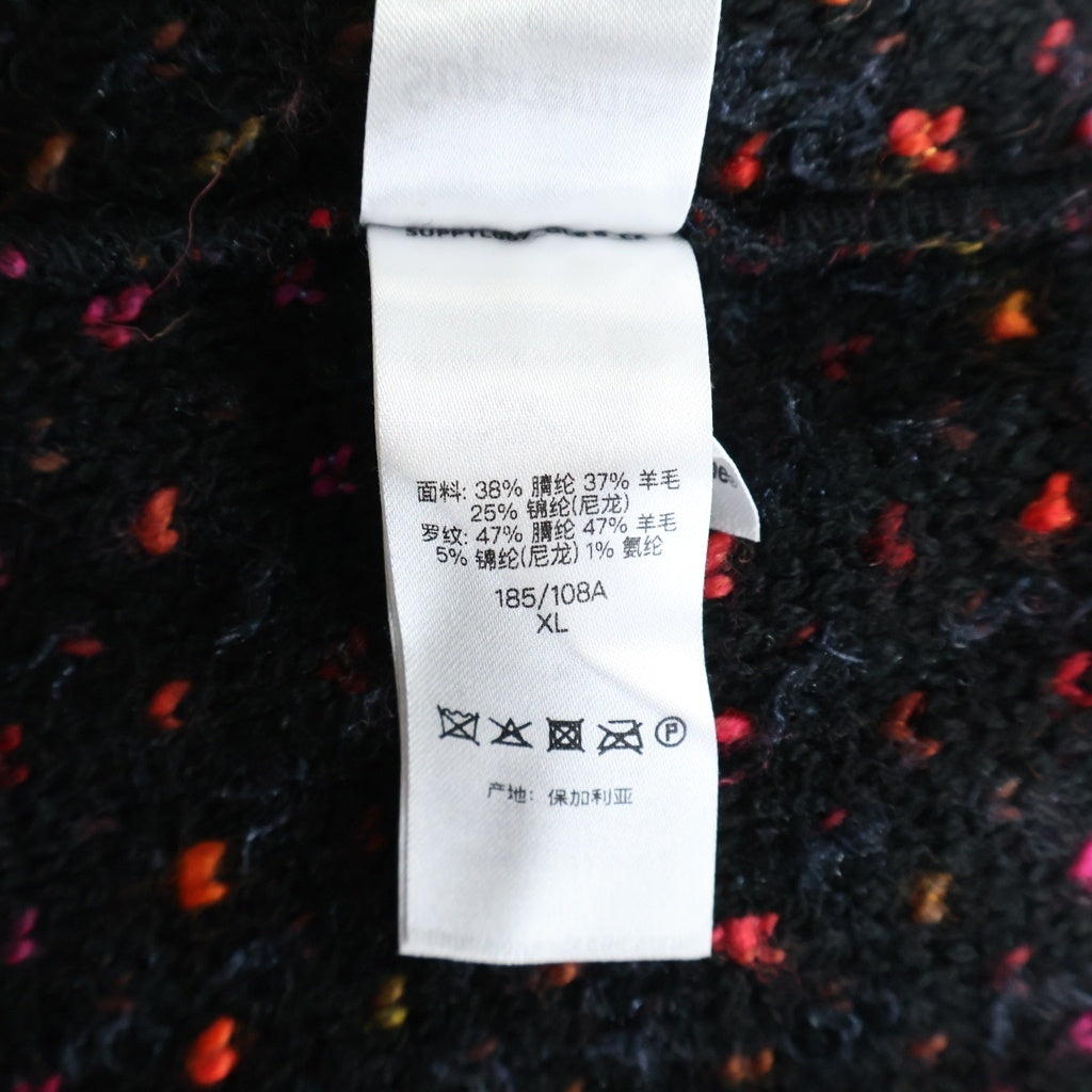 SUPREME(シュプリーム) 25AW Textured Cardigan テクスチャード ニットカーディガン セーター レッド