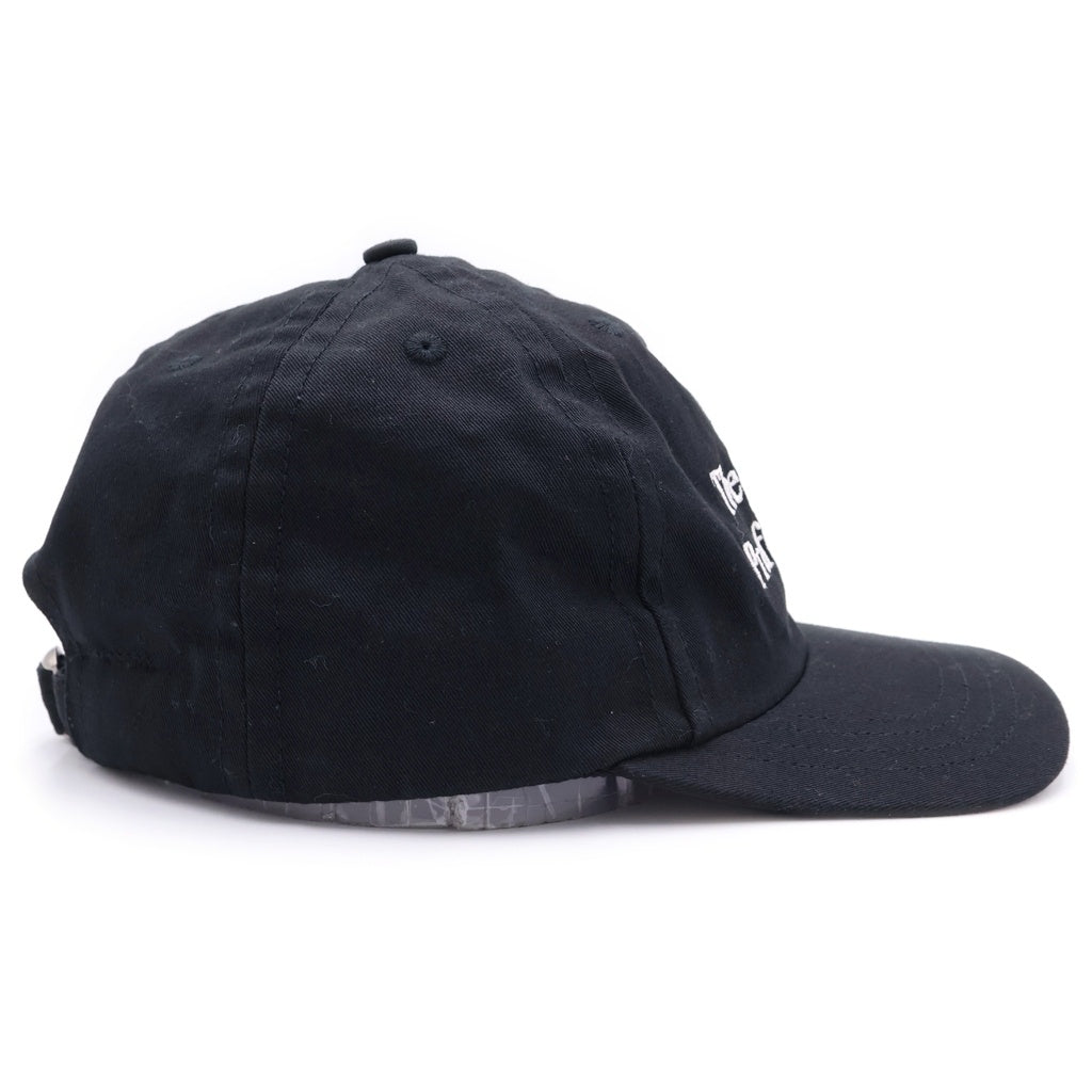 The Ennoy Professional(エンノイプロフェッショナル) COTTON CAP コットン ロゴエンブロイダリー キャップ 帽子 ブラック