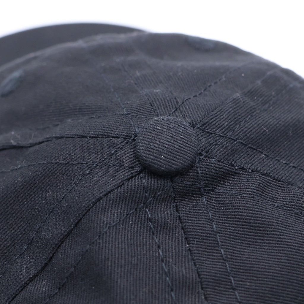 The Ennoy Professional(エンノイプロフェッショナル) COTTON CAP コットン ロゴエンブロイダリー キャップ 帽子 ブラック