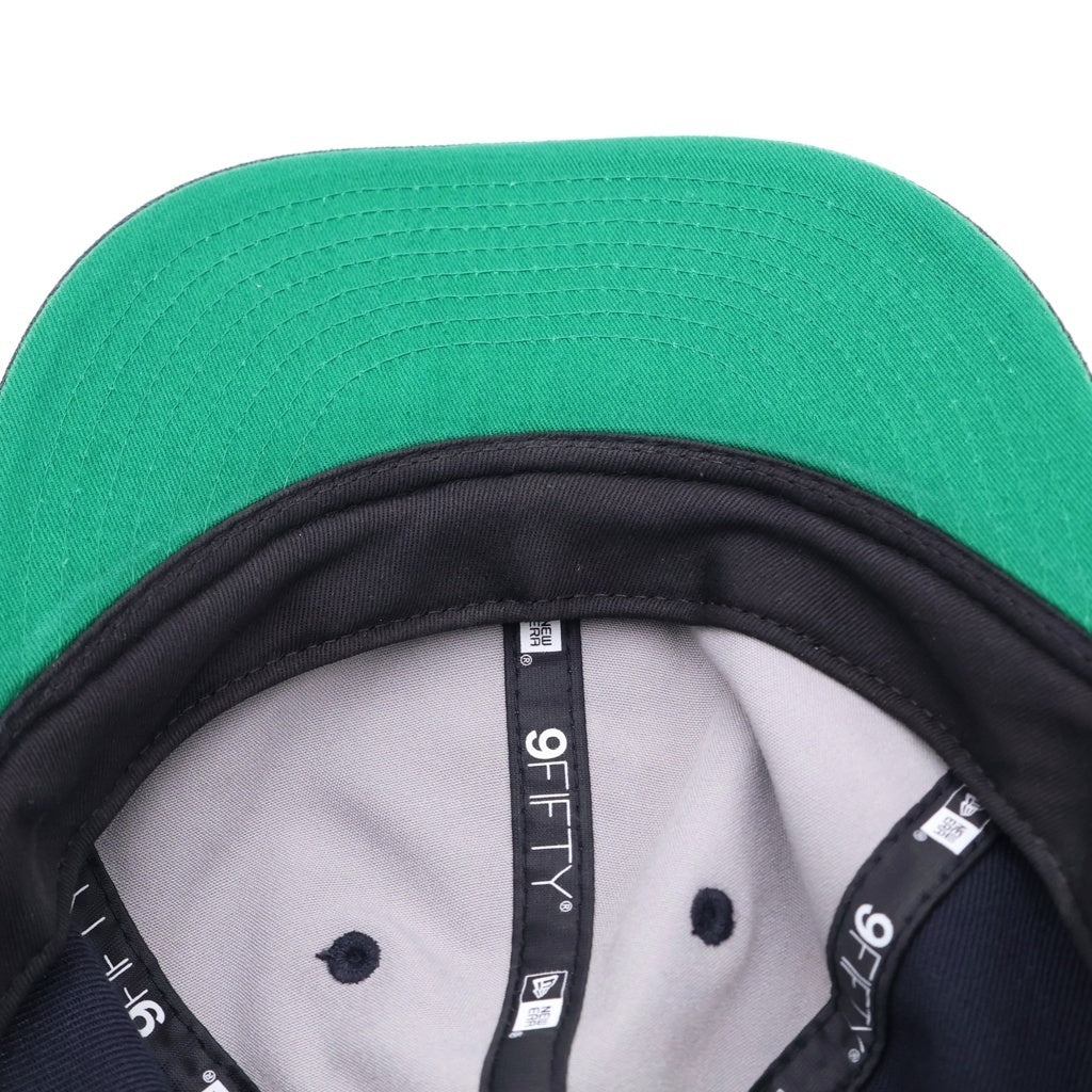 NEW ERA(ニューエラ) ×SEE SEE 950 シーシー ロゴエンブロイダリー 6パネルキャップ 帽子 ブラック