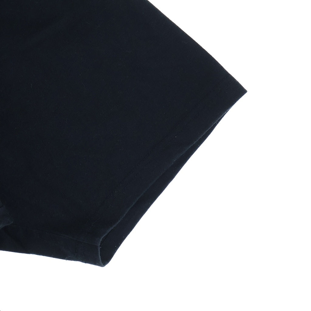 The Ennoy Professional(エンノイプロフェッショナル) 24SS Logo T-Shirt ロゴプリント クルーネック半袖Tシャツ カットソー ブラック SS24BRENCT04NTL